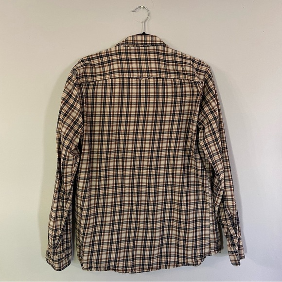 Only & Sons Slim Fit Button Up Flannel Shirt Size X-Large - Picture 2 of 4